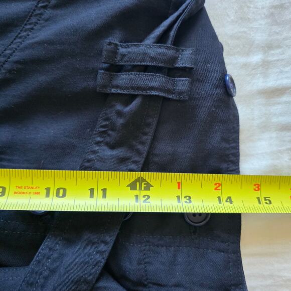 Isabel Marant Etoile Sineba Paperbag Belted Pants Navy 34/ XS (Fits like S) - Picture 9 of 10